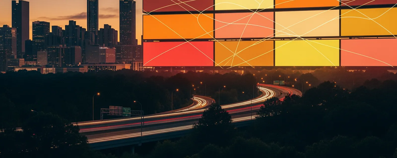 AdTech industry in Atlanta — illustrated cover for the AdTech Landscape of Atlanta