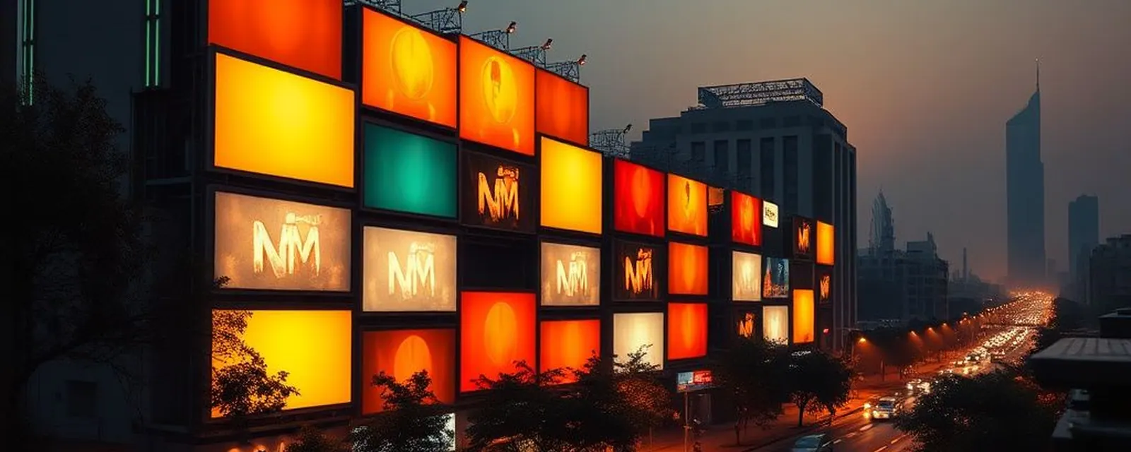 AdTech industry in Delhi — illustrated cover for the AdTech Landscape of Delhi