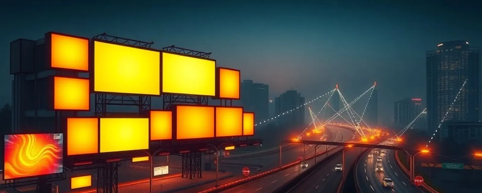 AdTech industry in Gurugram — illustrated cover for the AdTech Landscape of Gurugram