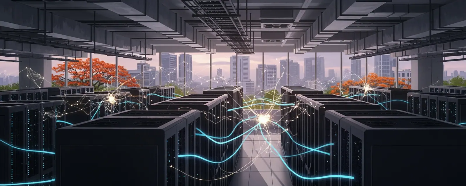 AI industry in Bengaluru — illustrated cover for the AI Landscape of Bengaluru