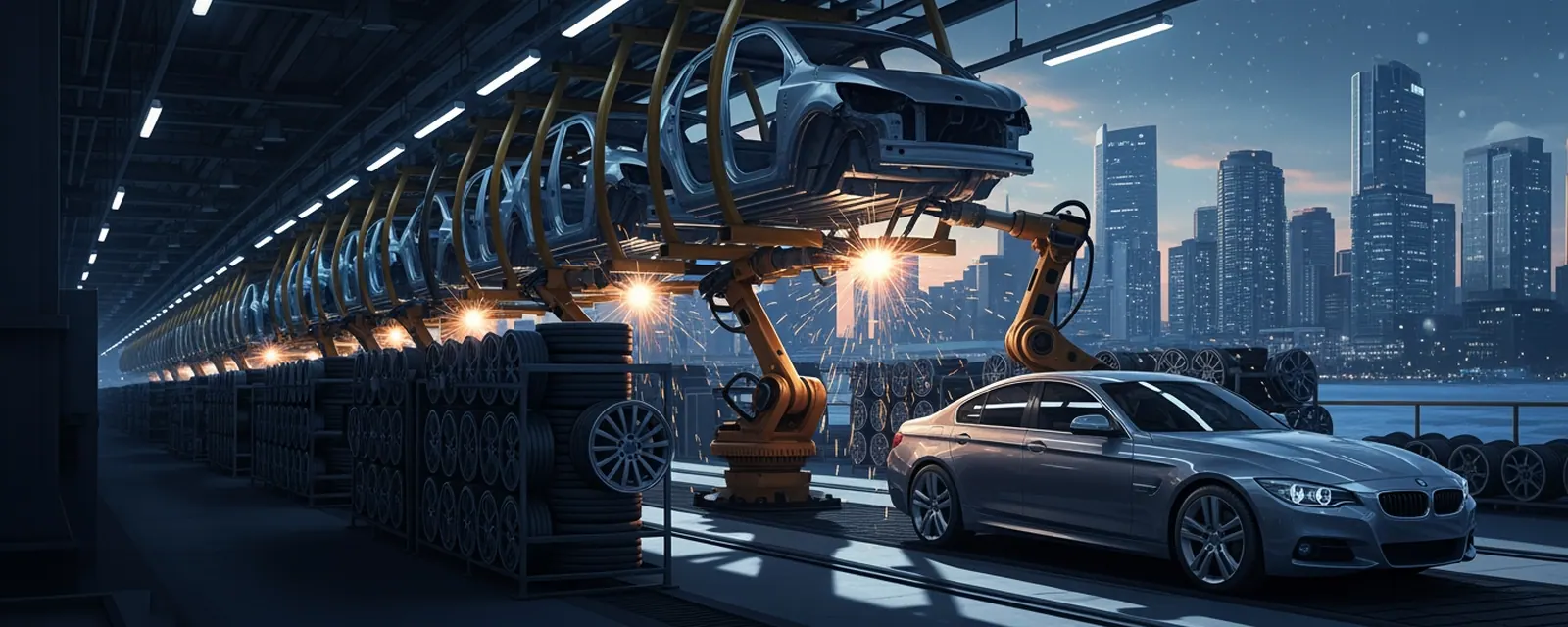 Auto industry in Canada — illustrated cover for the Auto Landscape of Canada