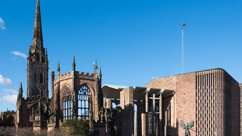 Coventry skyline — Auto hub in the United Kingdom