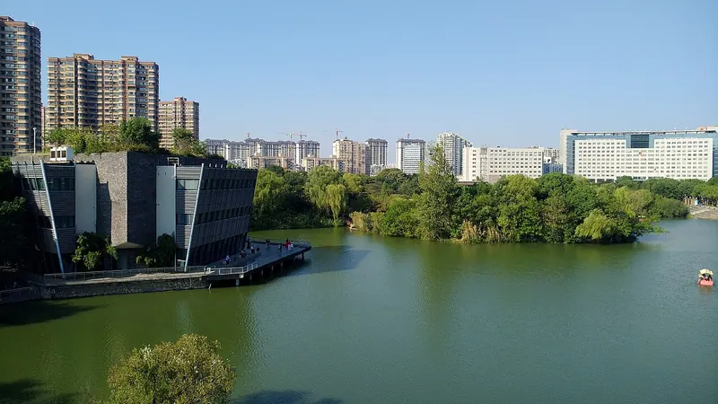 Changzhou skyline — Auto Tech hub in China