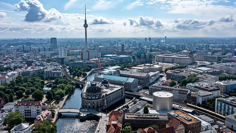 Berlin skyline — Auto Tech hub in Germany