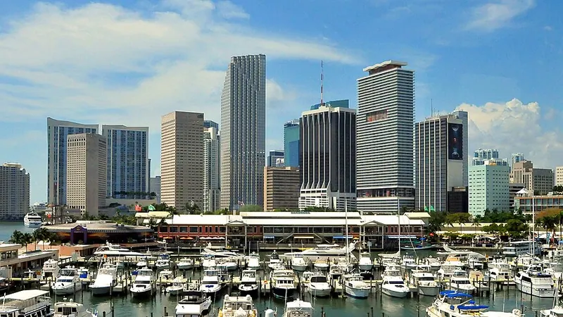 Miami skyline — Auto Tech hub in the United States
