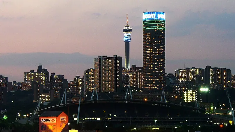 Johannesburg skyline — Blockchain Technology hub in Singapore