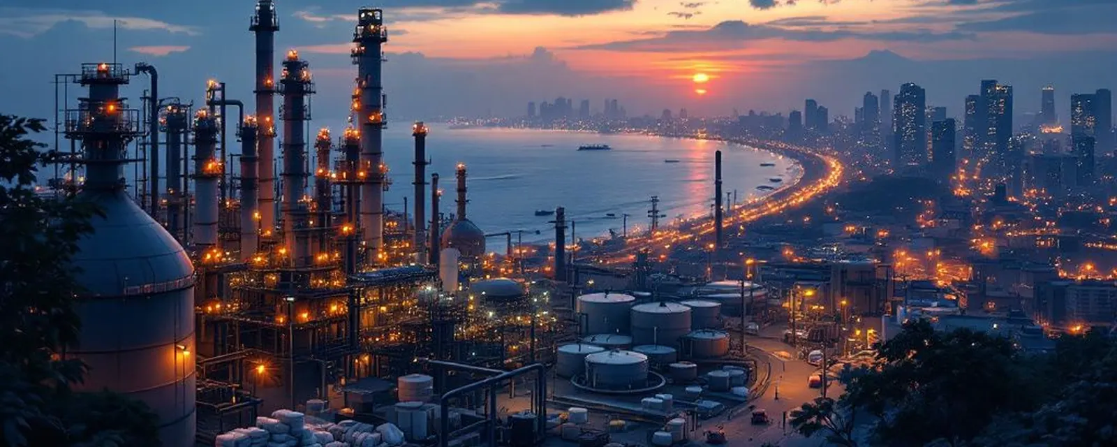 Chemicals and Materials industry in Mumbai — illustrated cover for the Chemicals and Materials Landscape of Mumbai