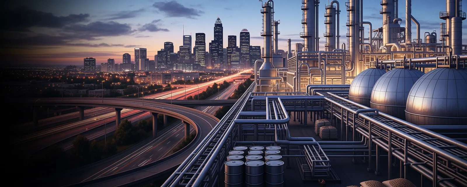 Chemicals and Materials industry in the United States — illustrated cover for the Chemicals and Materials Landscape of the United States