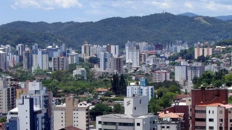 Blumenau skyline — Consumer Goods hub in Brazil