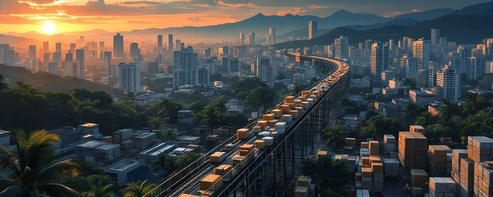Consumer Goods industry in Brazil — illustrated cover for the Consumer Goods Landscape of Brazil