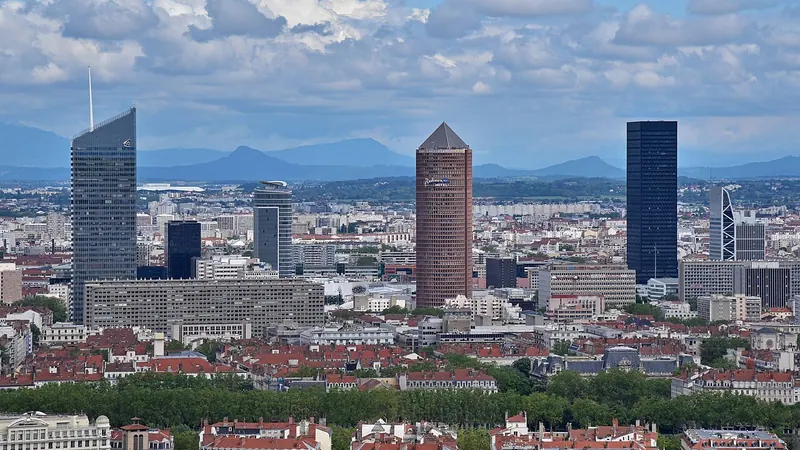 Lyon skyline — Consumer Goods hub in France