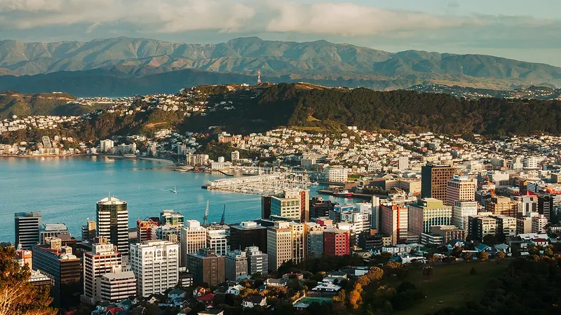 Wellington skyline — Consumer Goods hub in New Zealand