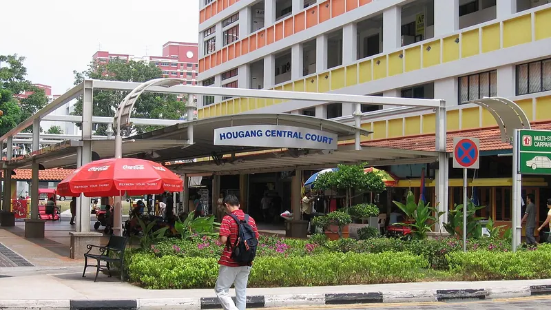Hougang skyline — Consumer Goods hub in Singapore