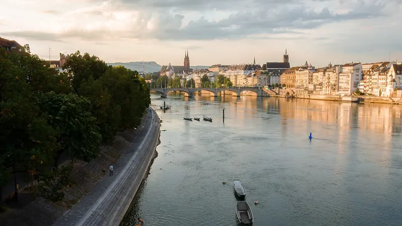 Basel skyline — Consumer Goods hub in Switzerland