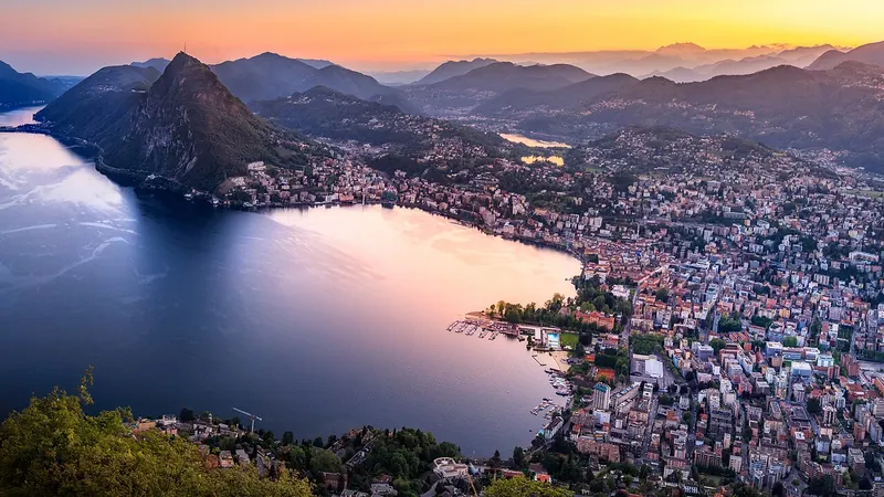Lugano skyline — Consumer Goods hub in Switzerland