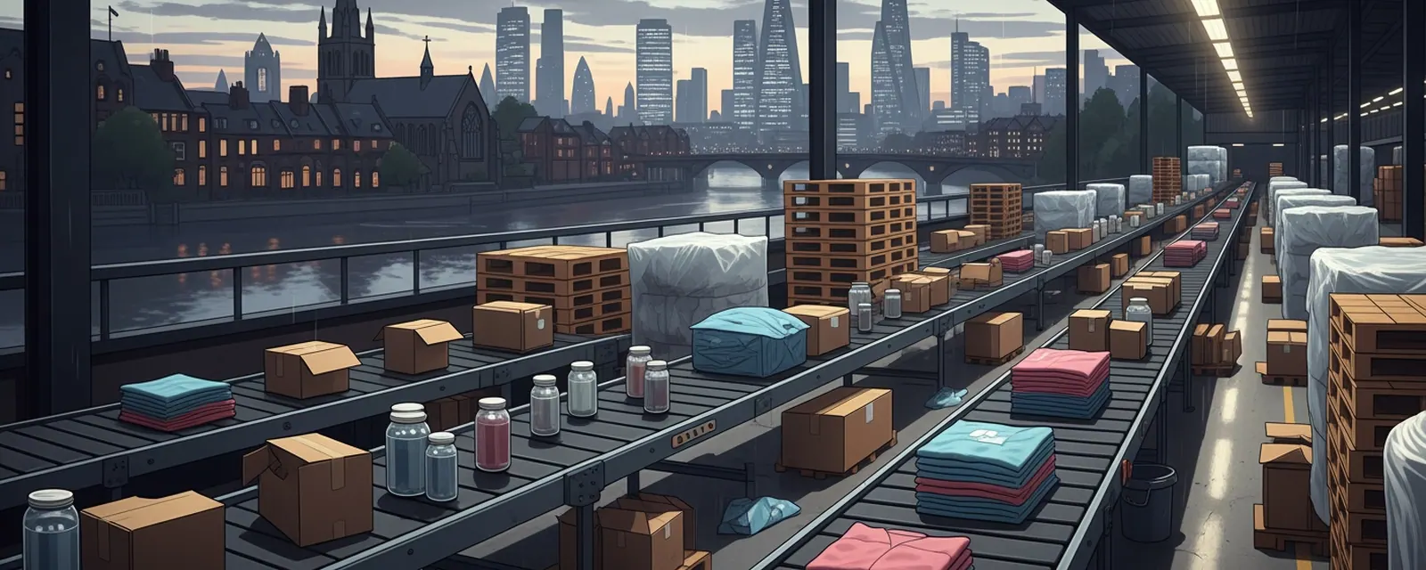 Consumer Goods industry in the United Kingdom — illustrated cover for the Consumer Goods Landscape of the United Kingdom