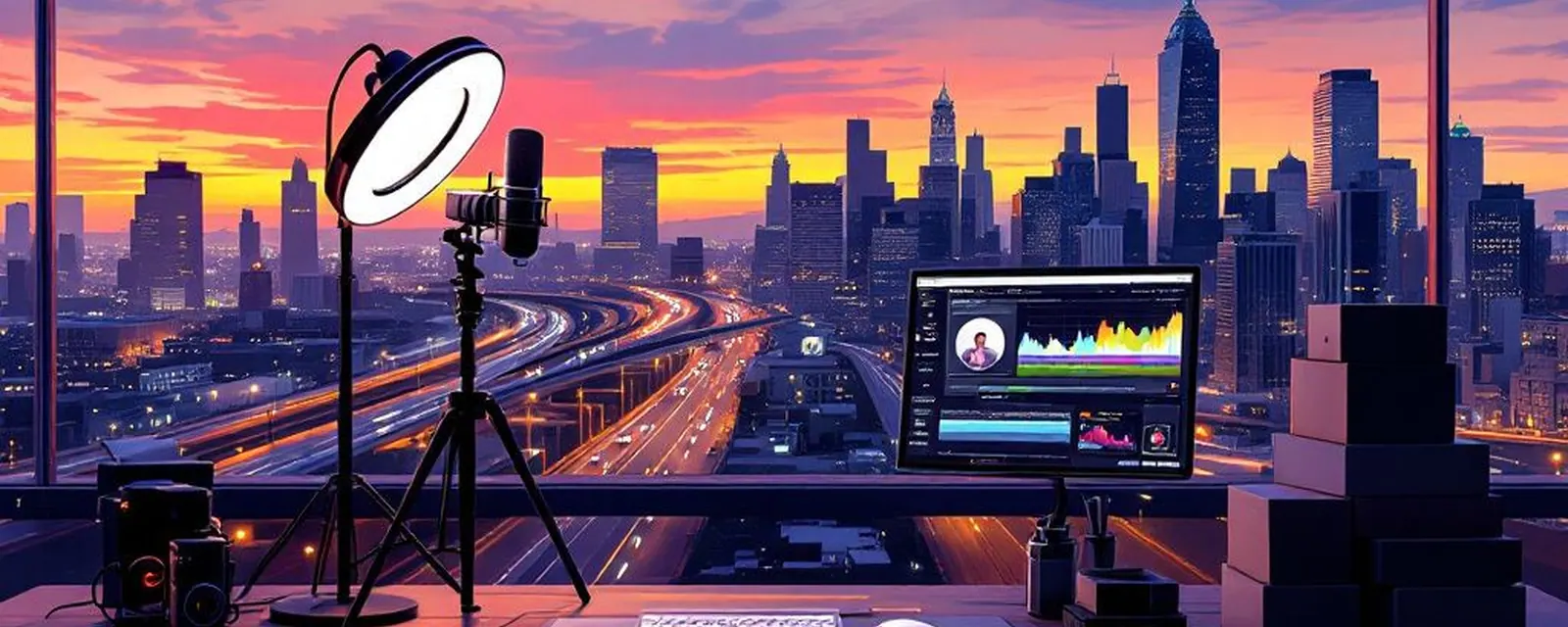 Creator Economy industry in the United States — illustrated cover for the Creator Economy Landscape of the United States