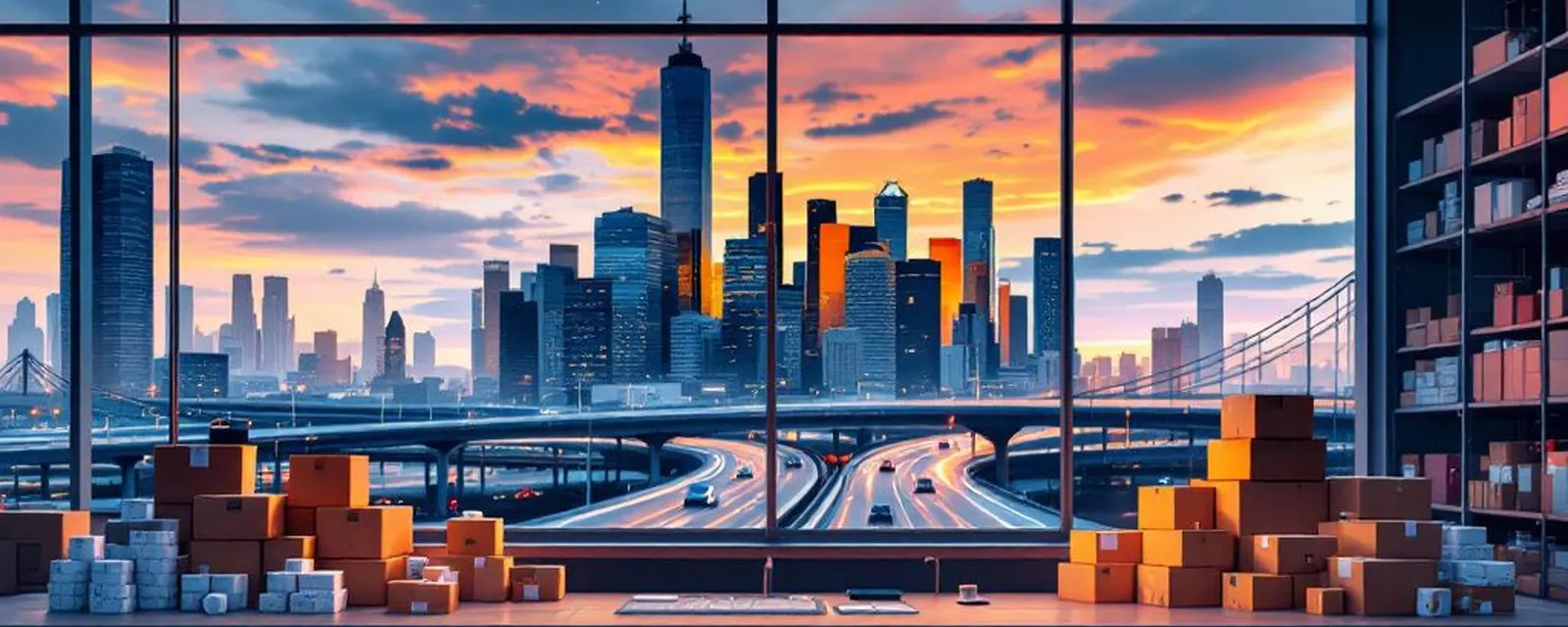 E-commerce Software industry in the United States — illustrated cover for the E-commerce Software Landscape of the United States