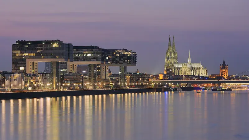 Cologne skyline — Edtech hub in Germany