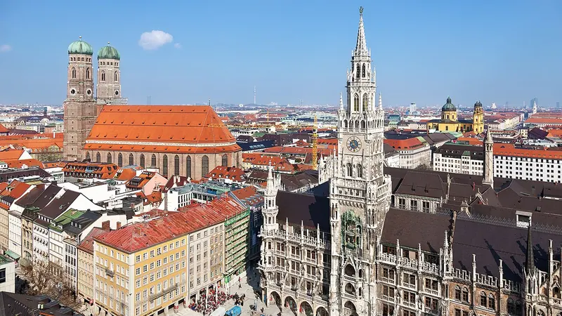 Munich skyline — Edtech hub in Germany