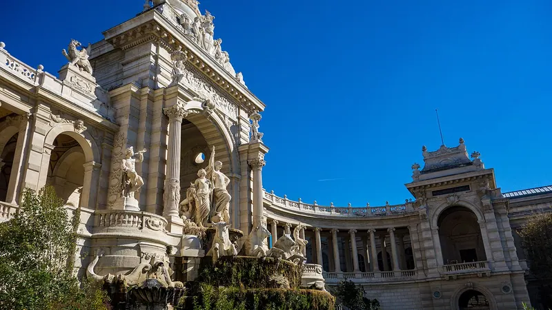 Marseille skyline — Education hub in France