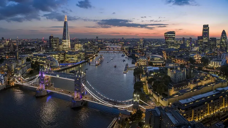 London skyline — Education hub in the United Kingdom