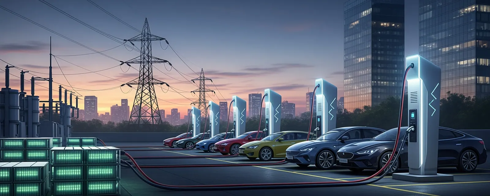 Electric Vehicles industry in Bengaluru — illustrated cover for the Electric Vehicles Landscape of Bengaluru