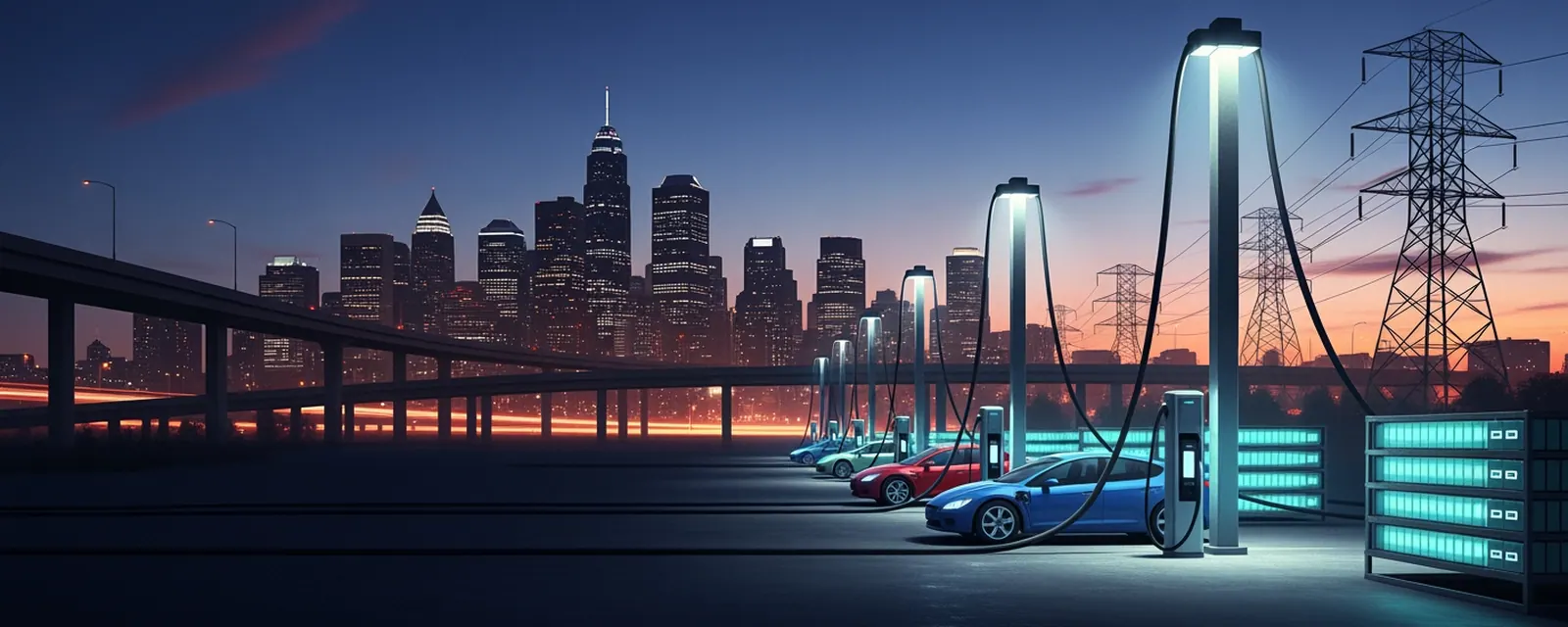 Electric Vehicles industry in the United States — illustrated cover for the Electric Vehicles Landscape of the United States
