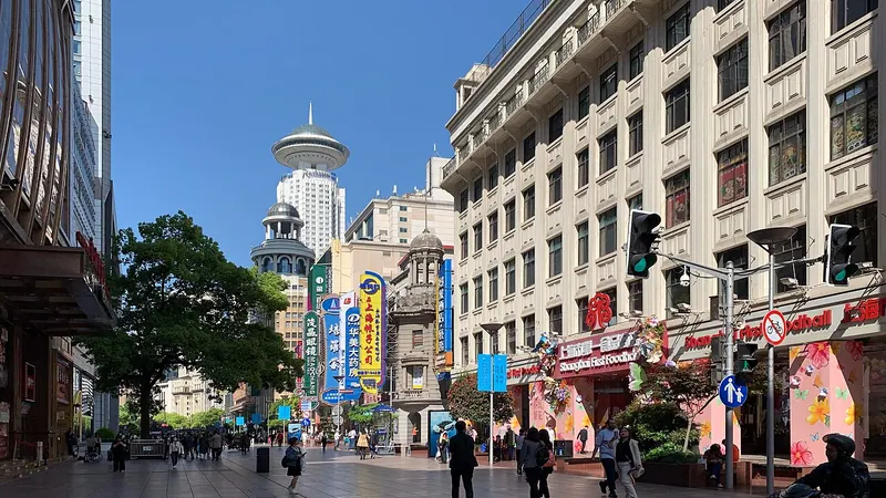 Shanghai skyline — Energy hub in China