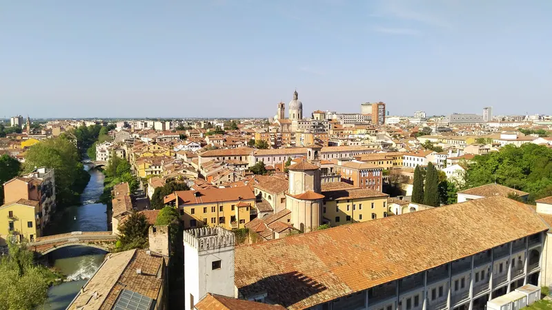 Padua skyline — Energy hub in Italy