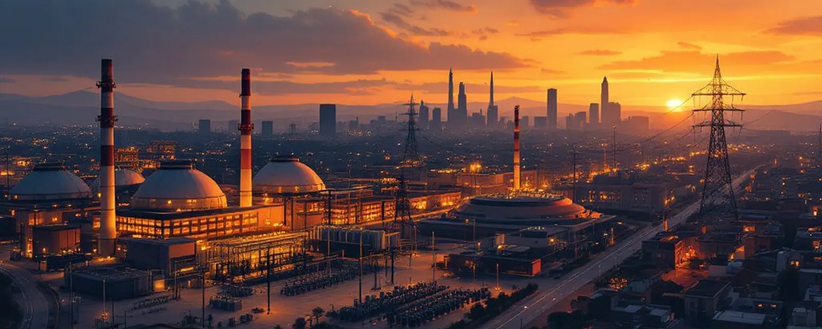 Energy industry in Spain — illustrated cover for the Energy Landscape of Spain