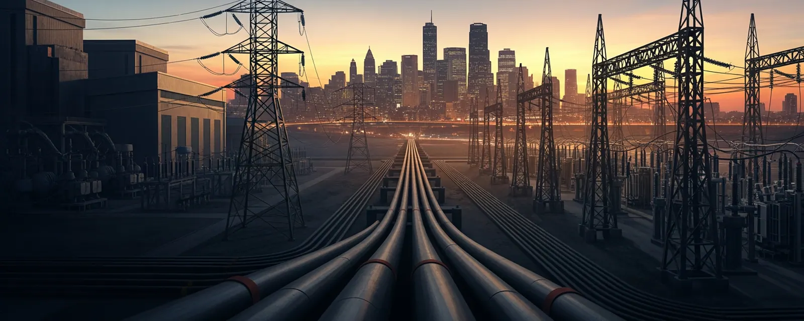 Energy industry in the United States — illustrated cover for the Energy Landscape of the United States