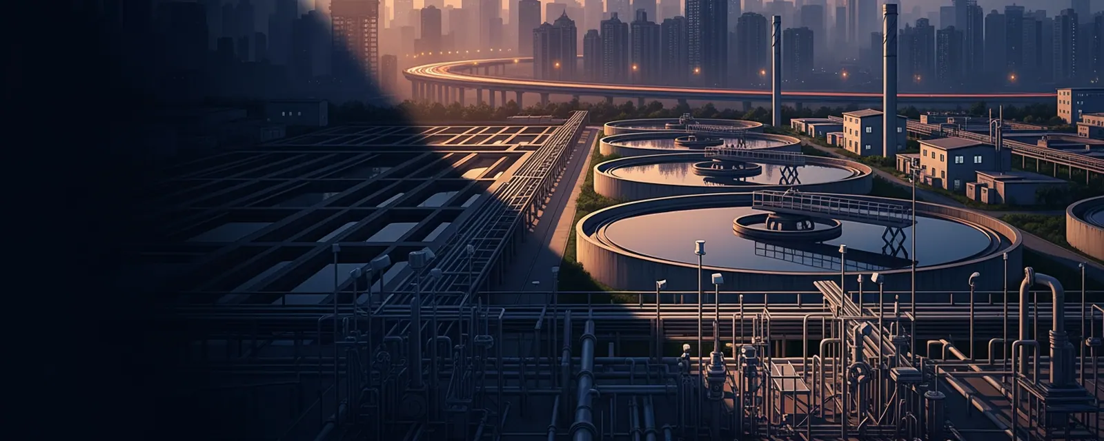 Environment industry in China — illustrated cover for the Environment Landscape of China