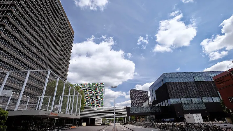 Utrecht skyline — Environment hub in the Netherlands