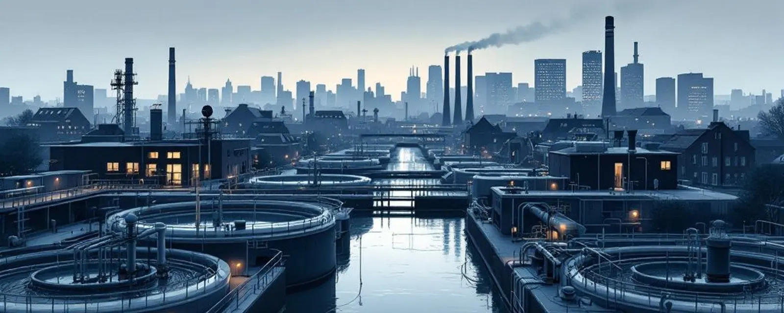 Environment industry in the Netherlands — illustrated cover for the Environment Landscape of the Netherlands