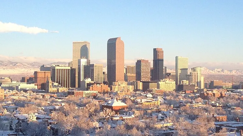 Denver skyline — Environment hub in the United States