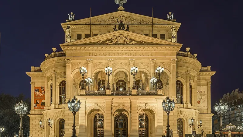 Frankfurt skyline — Financial Services hub in Germany