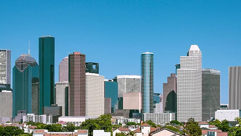 Houston skyline — Financial Services hub in the United States