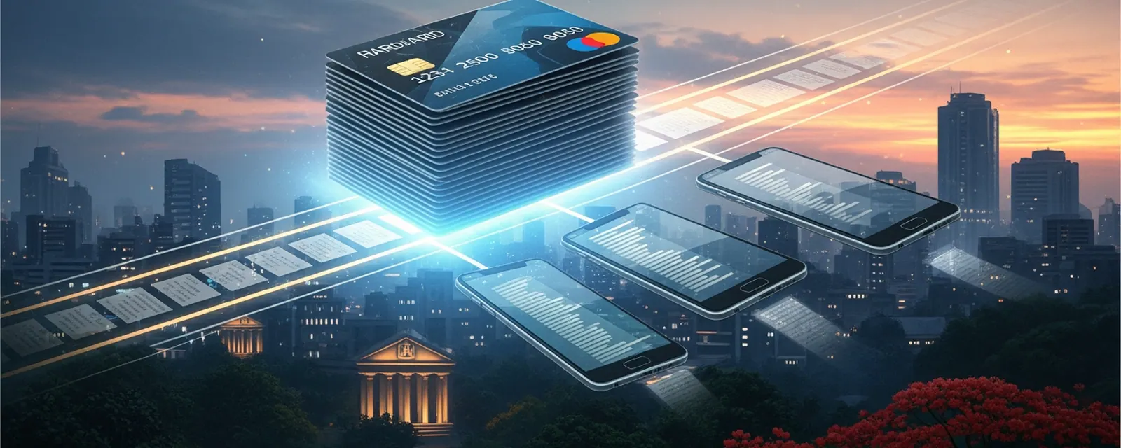 Fintech industry in Bengaluru — illustrated cover for the Fintech Landscape of Bengaluru