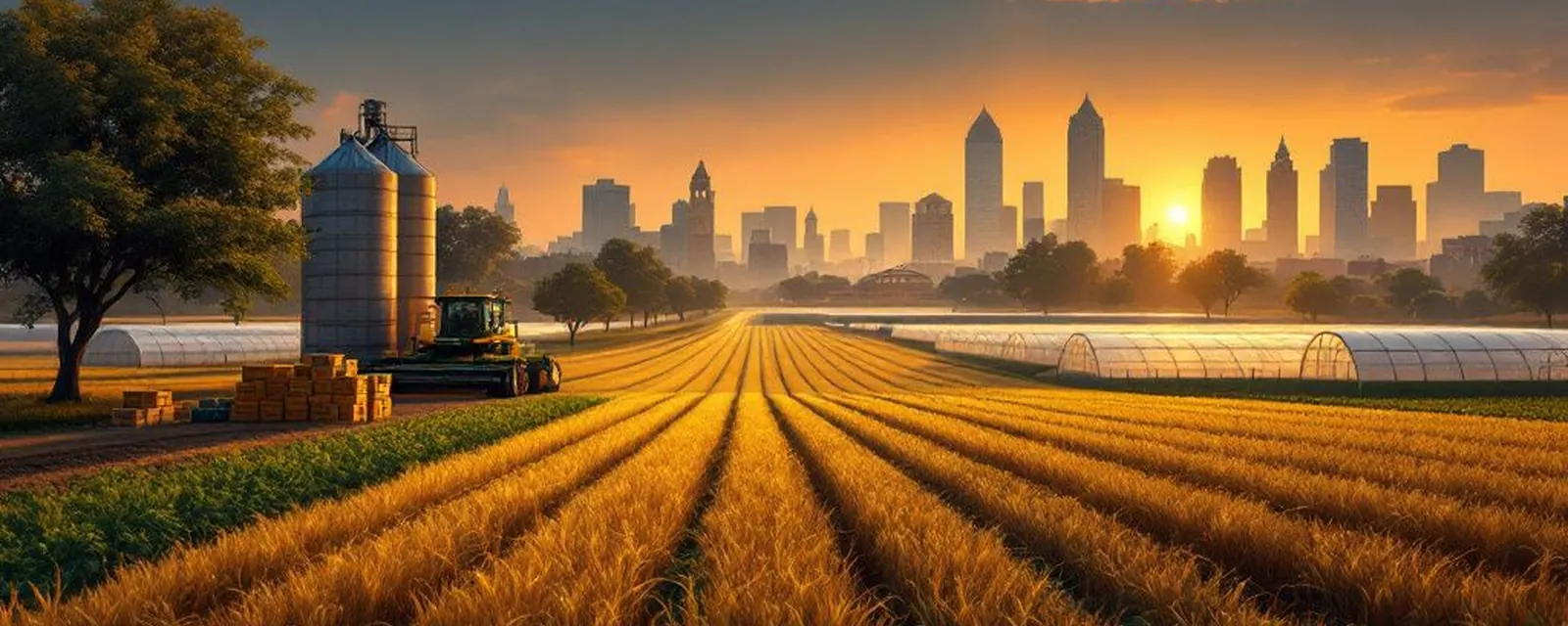 Food and Agriculture industry in Delhi — illustrated cover for the Food and Agriculture Landscape of Delhi
