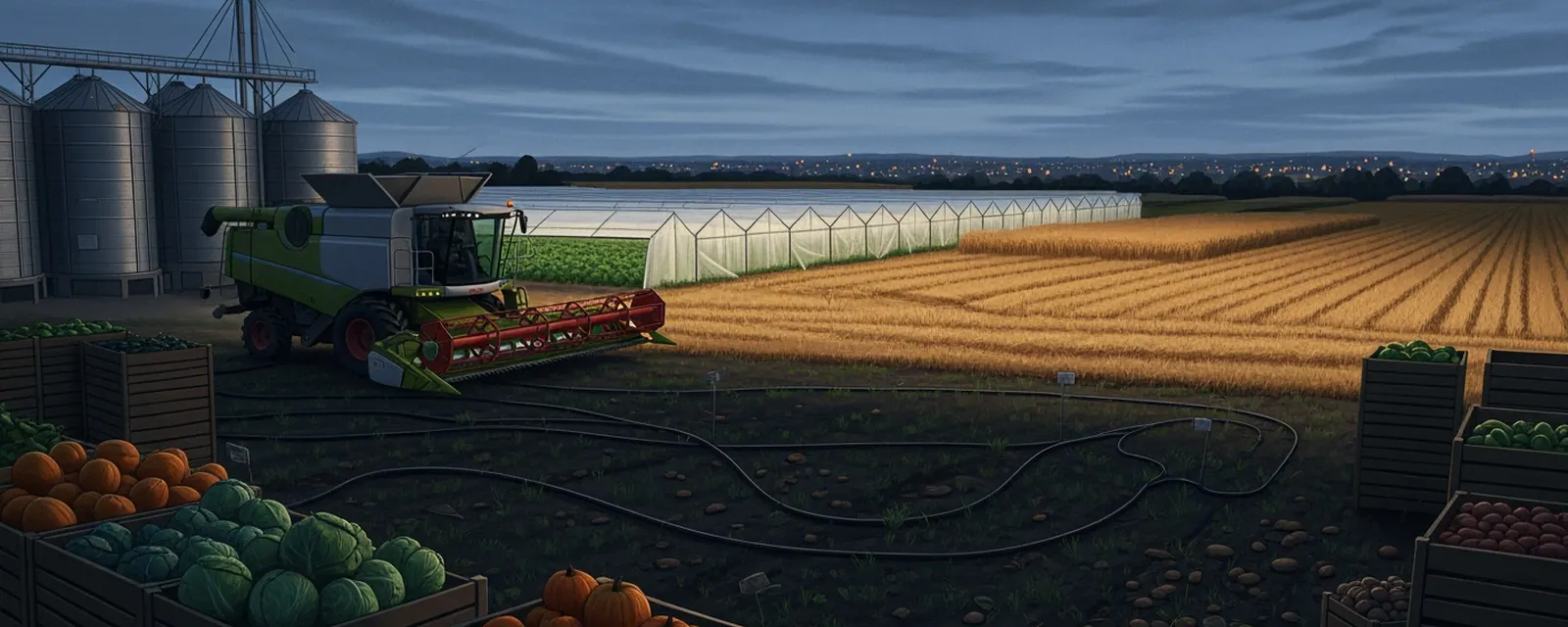 Food and Agriculture industry in Germany — illustrated cover for the Food and Agriculture Landscape of Germany