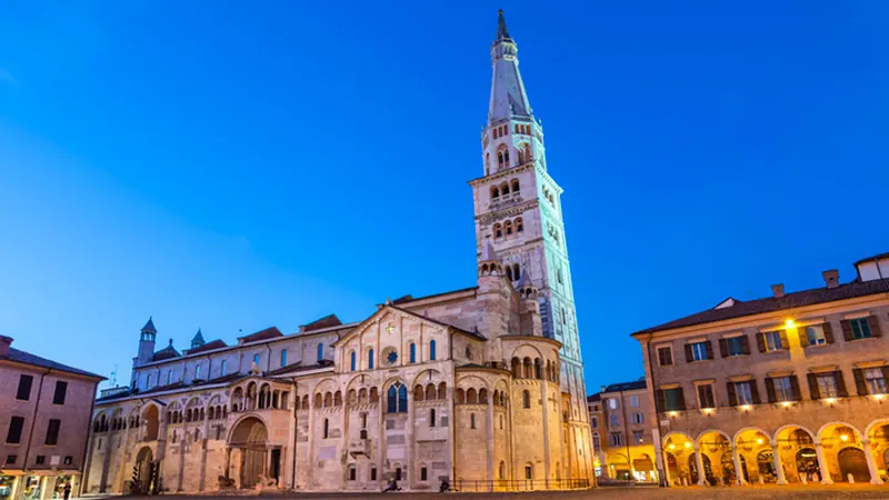 Modena skyline — Food and Agriculture hub in Italy