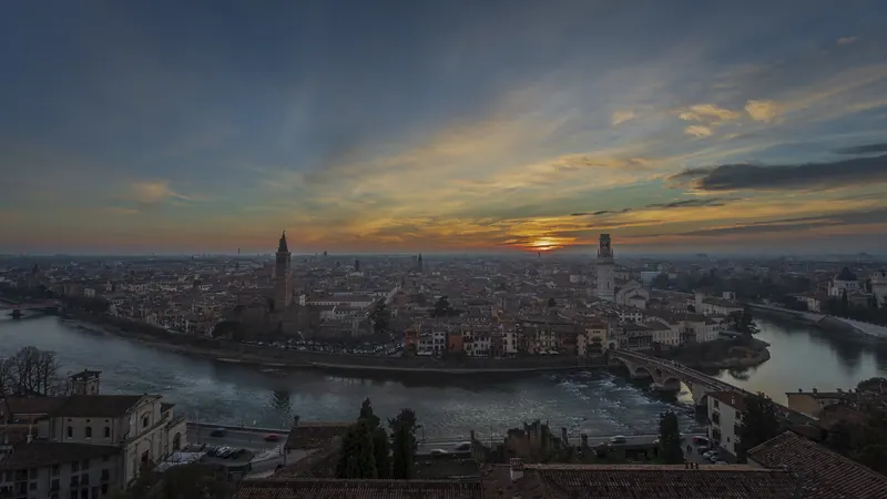 Verona skyline — Food and Agriculture hub in Italy