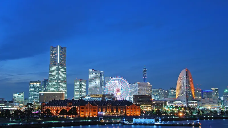 Yokohama skyline — Food and Agriculture hub in Japan
