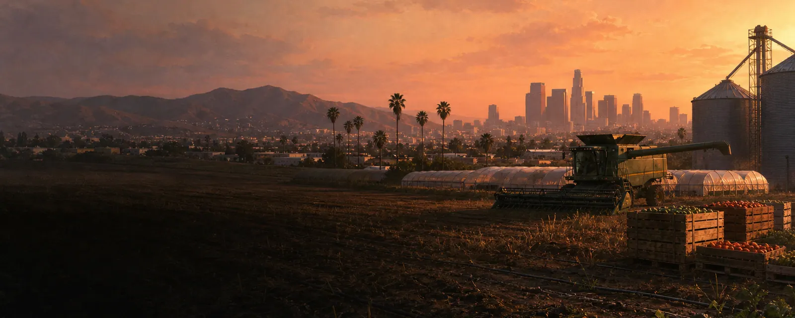 Food and Agriculture Industry Landscape of Los Angeles