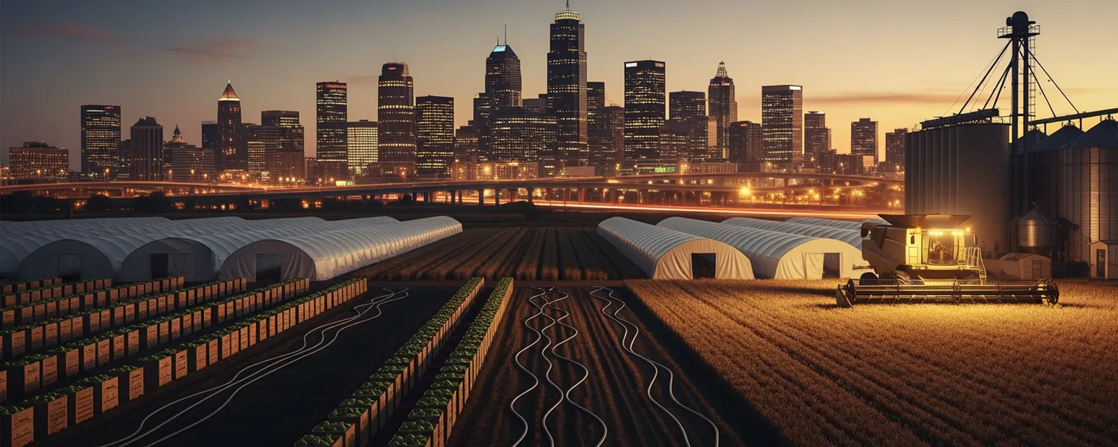 Food and Agriculture industry in the United States — illustrated cover for the Food and Agriculture Landscape of the United States