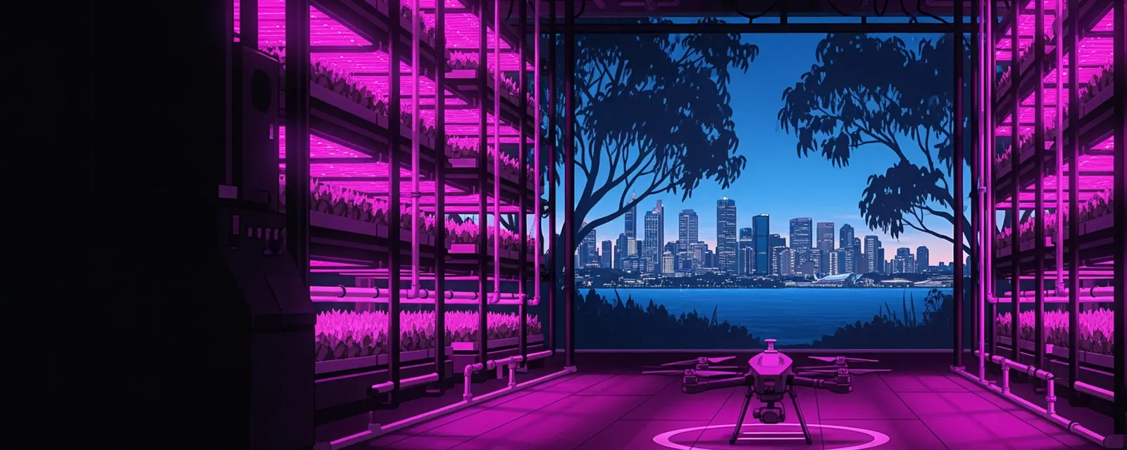 Food and Agriculture Tech industry in Australia — illustrated cover for the Food and Agriculture Tech Landscape of Australia
