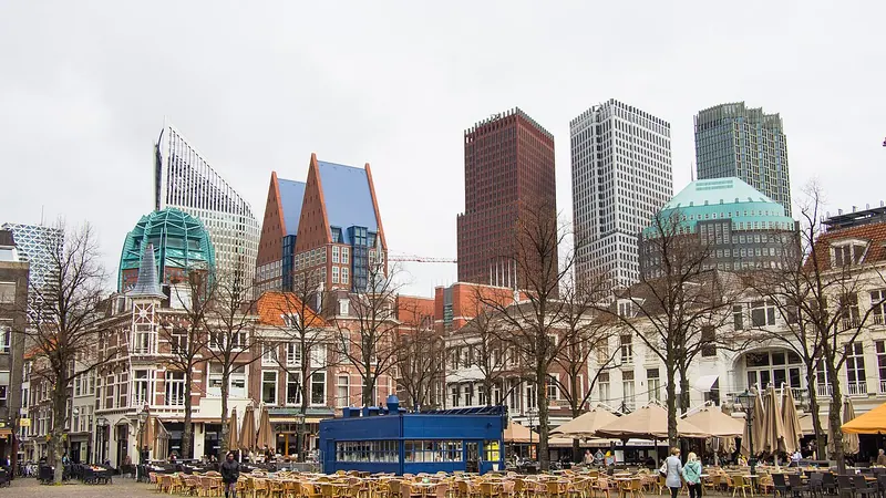The Hague skyline — Food and Agriculture Tech hub in the Netherlands