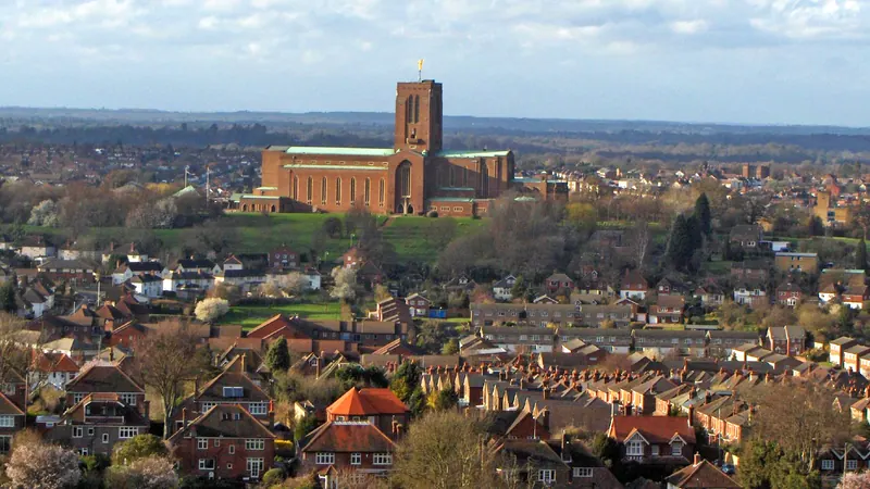 Guildford skyline — Gaming hub in the United Kingdom