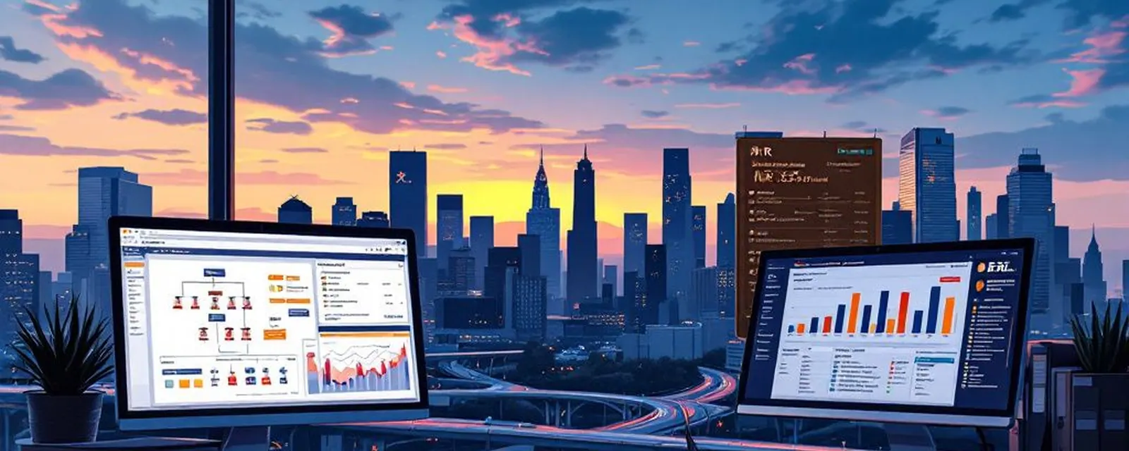 HR and Payroll Software industry in the United States — illustrated cover for the HR and Payroll Software Landscape of the United States